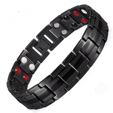 Titanium Double magnetic bracelet (TMB-25)